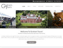 Tablet Screenshot of grahamtours.co.uk